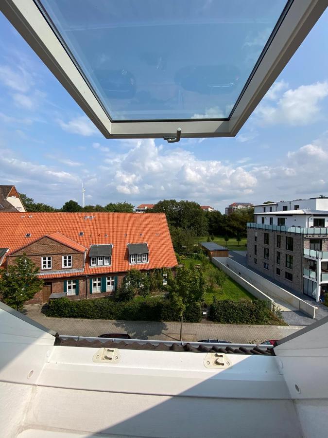 Kuestentraum Cuxhaven, Fewo Schoen & Modern, Strand -Grimmershoernbucht Buitenkant foto